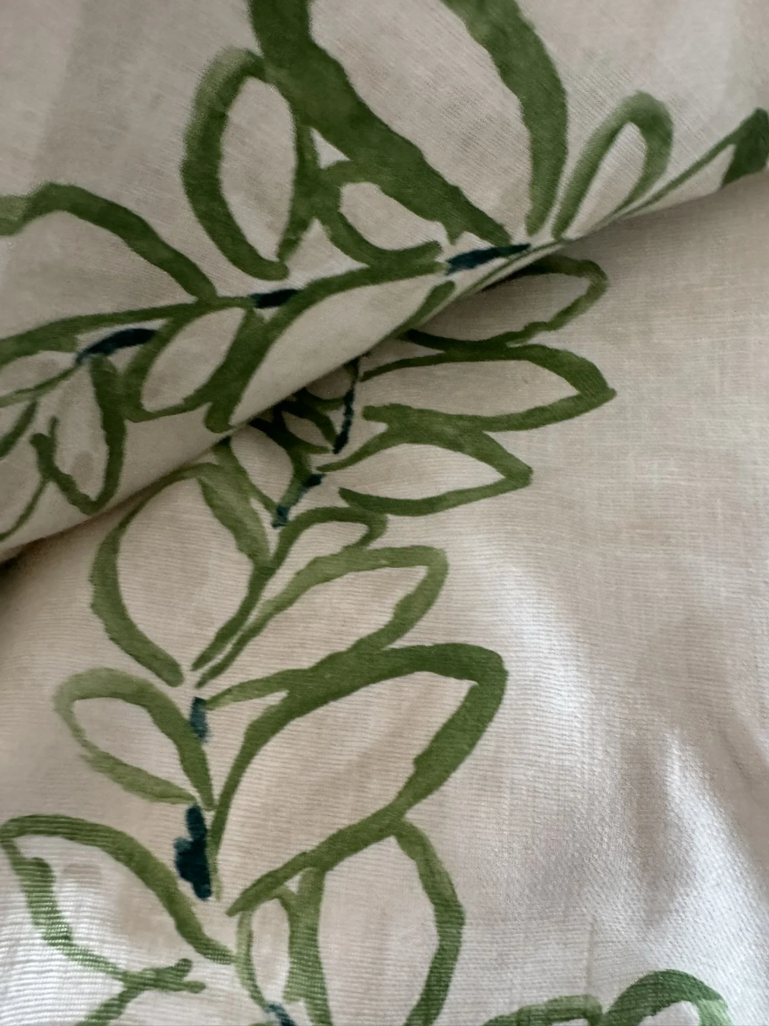 Richard Smith Green Painted Leaves