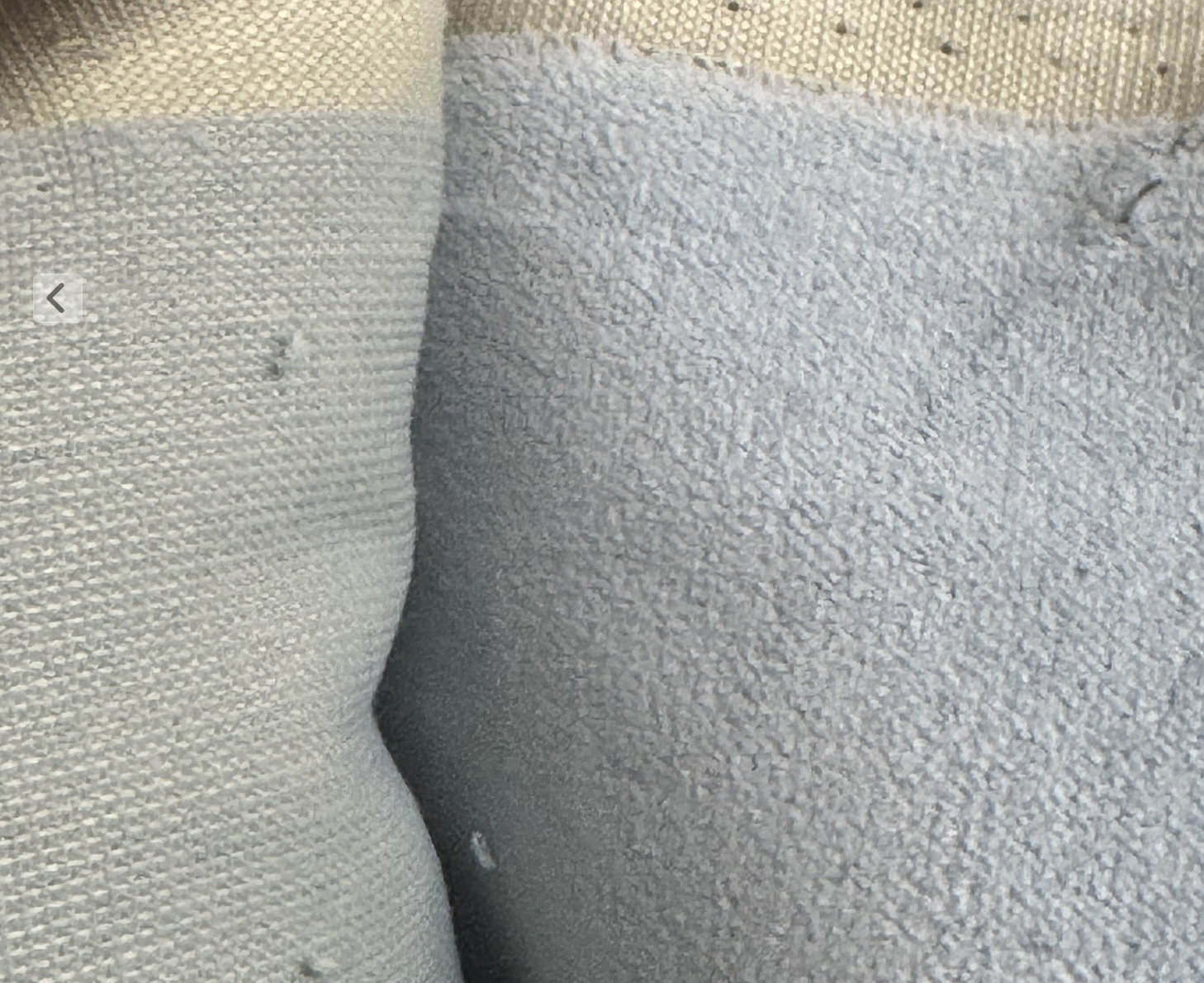 Pale Blue Velvet  4 yards