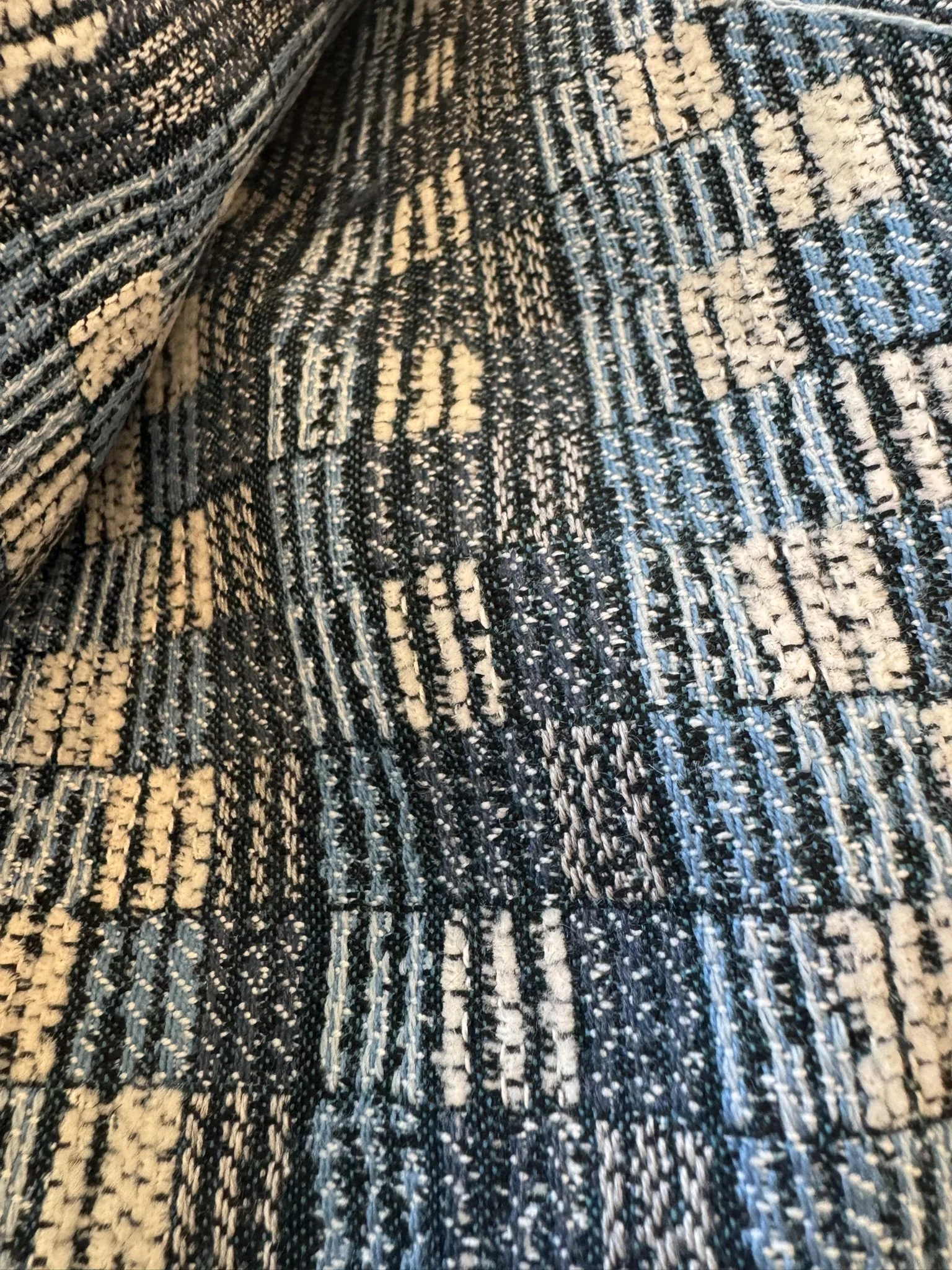 Blue Cute Woven 2 yards