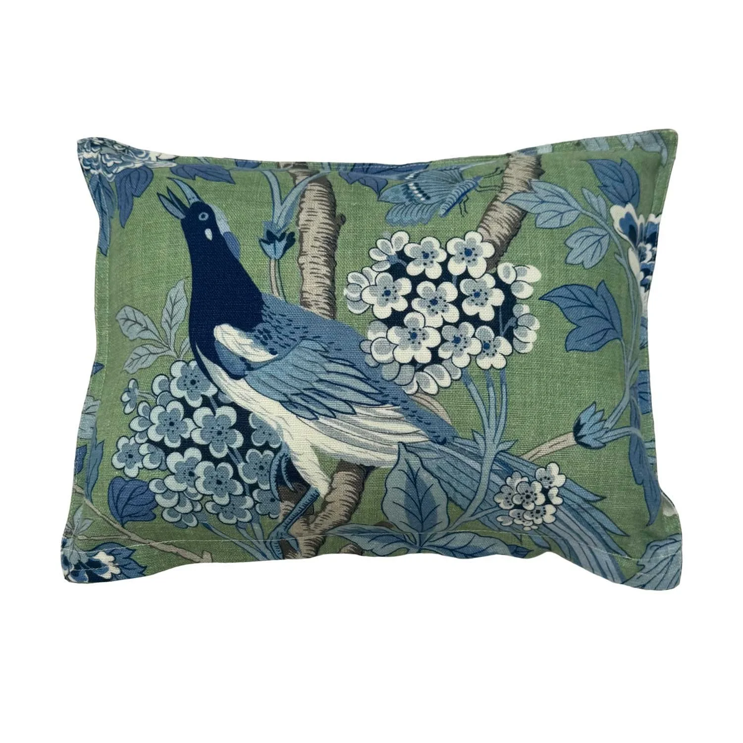 14 x 18 Voila Voile Birds and Blossoms Pillow