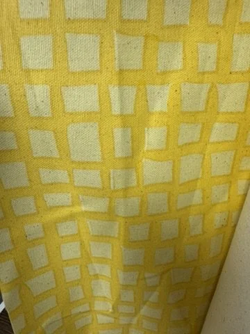 Hable Lemon Waffle on Canvas 5 yards