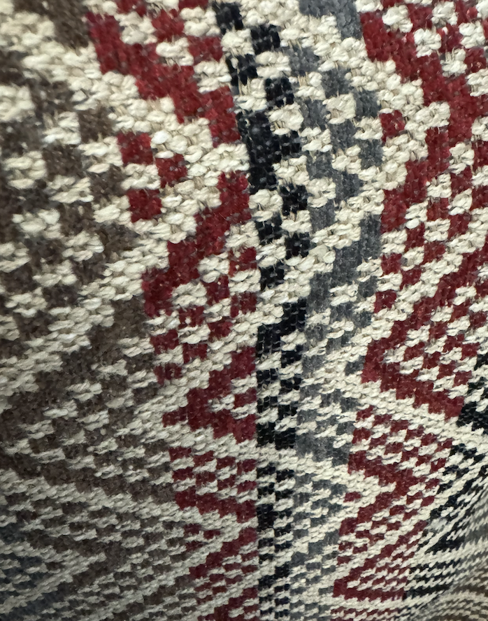 Woven Chevron Fancy Jacquard