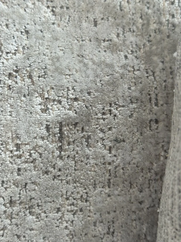 Neutral Cut Velvet-Chenille