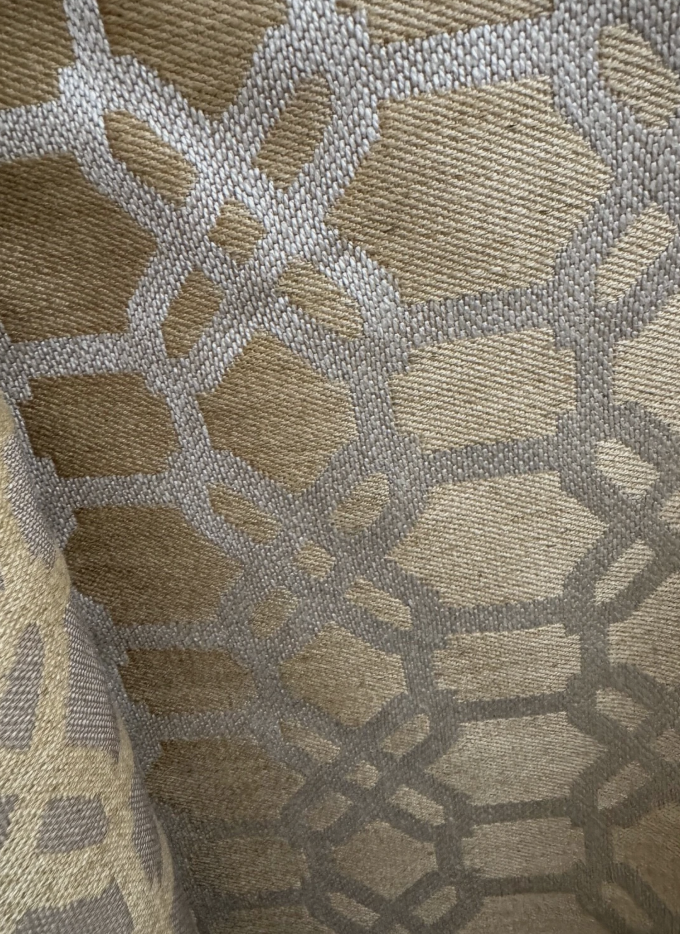 Gold Lattice Brocade