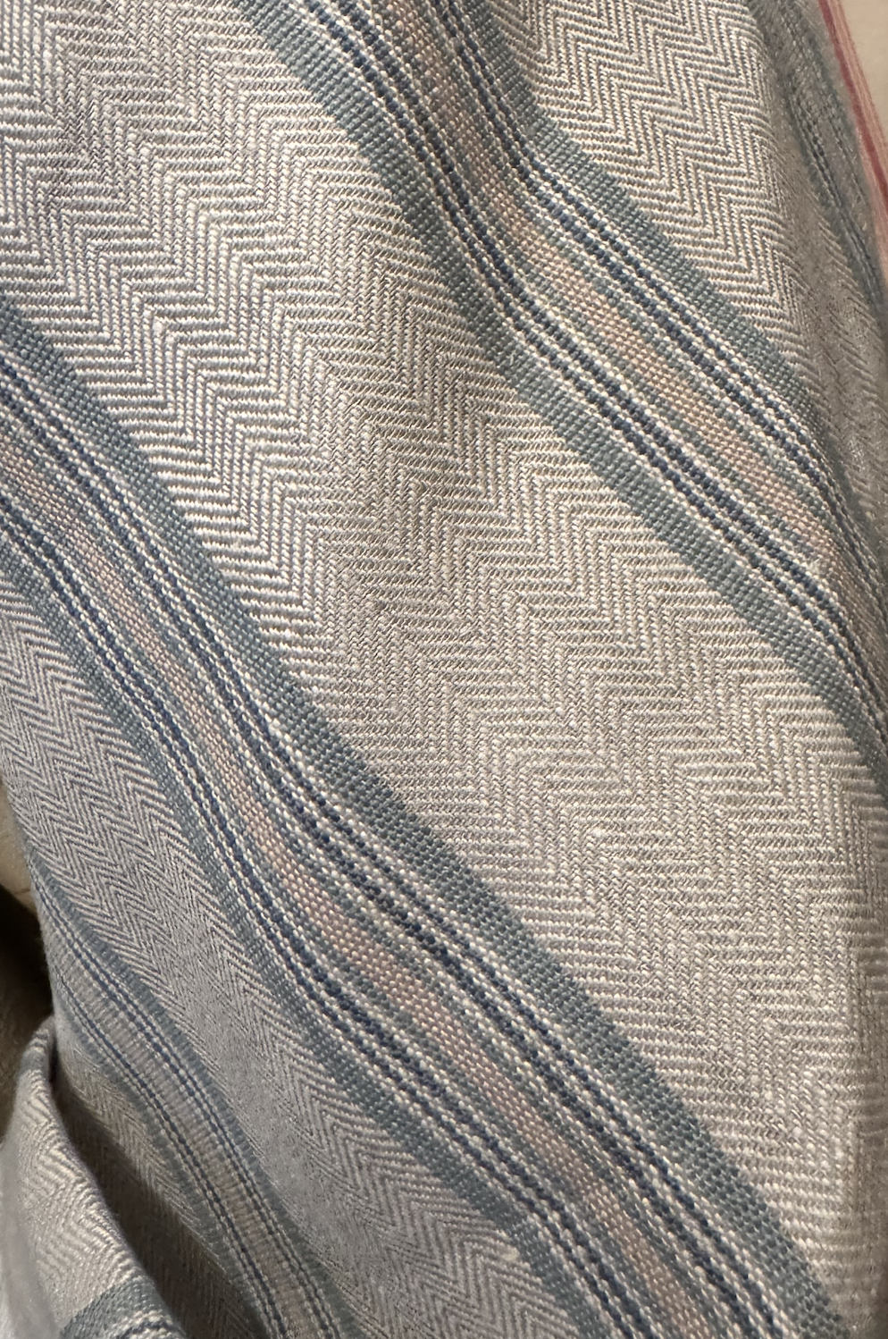 Colefax and Fowler Melcomb Stripe Blue