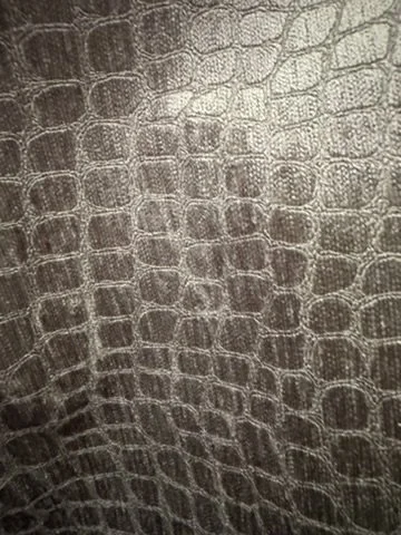 Hook Slate Animal Print Fabric