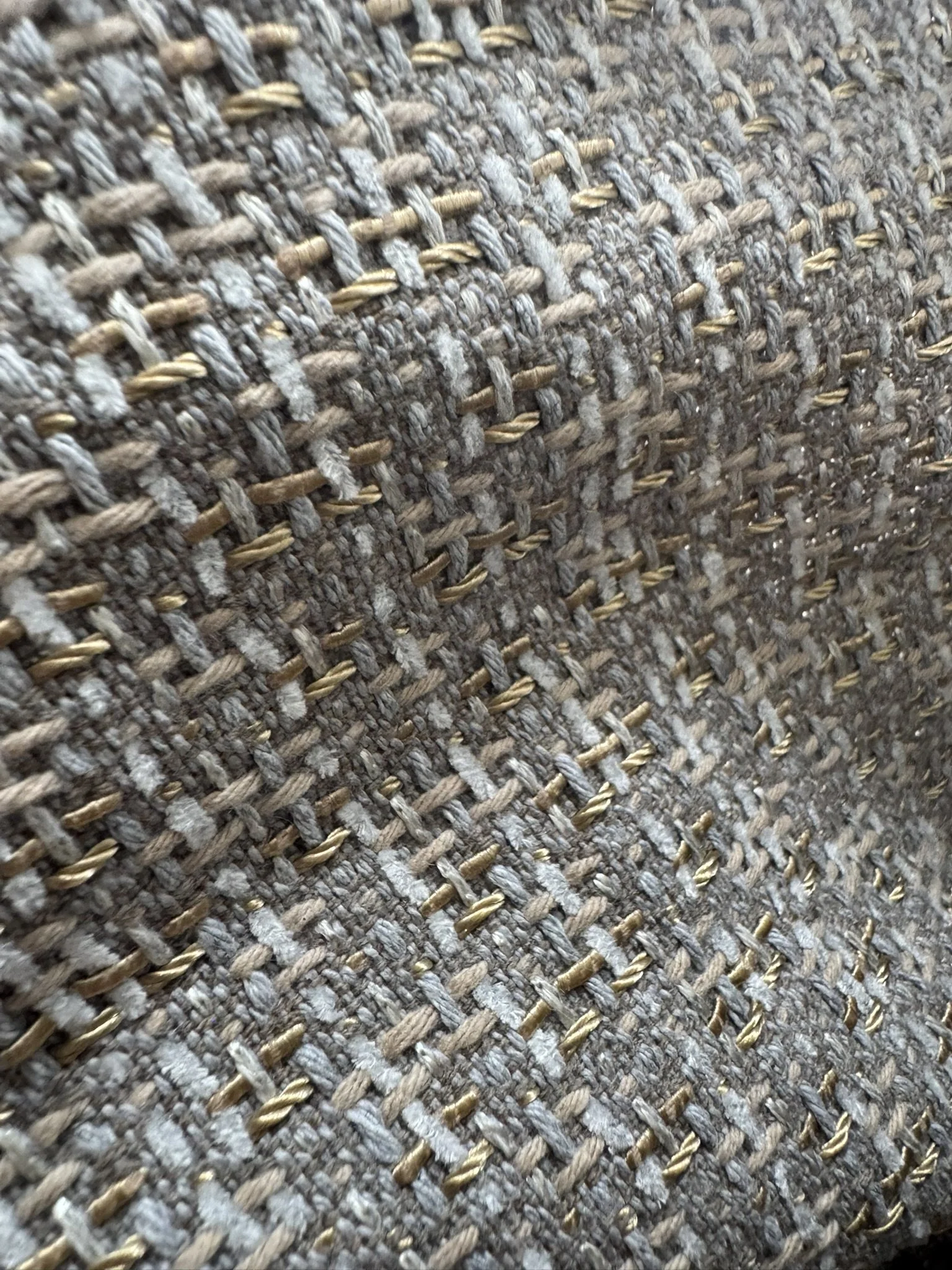 Pretty Woven Tweedy Texture
