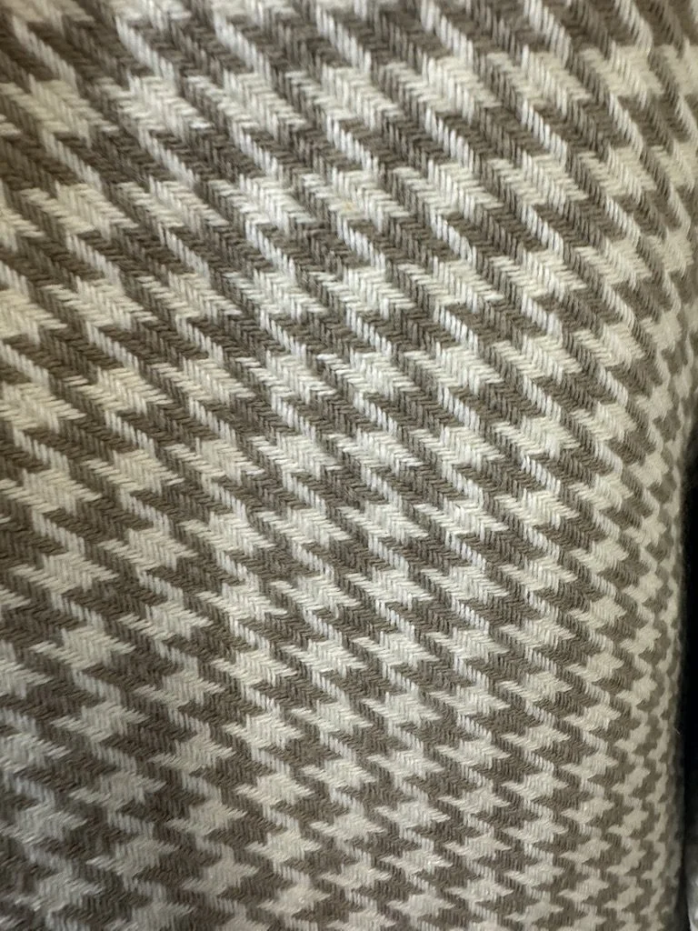 Tan Houndstooth