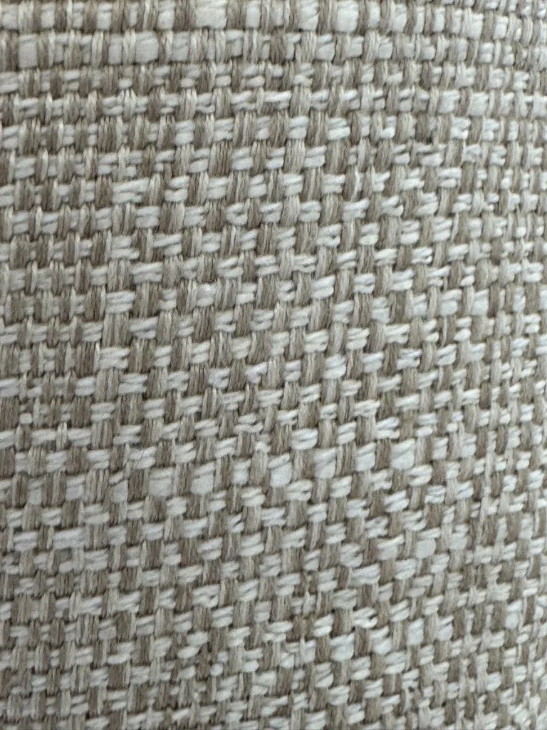 Tan and Cream Woven Plain