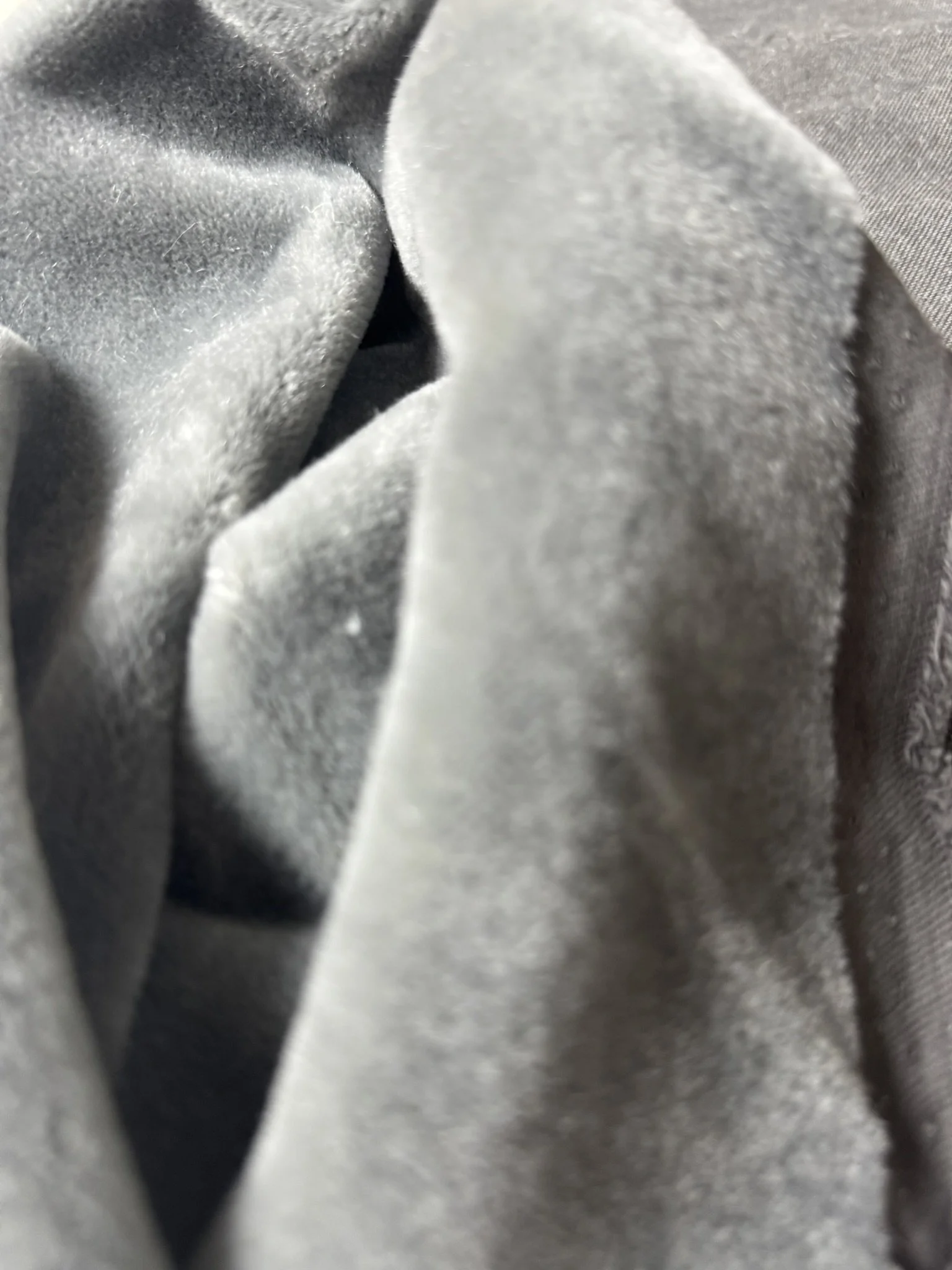 Grey Mohair
