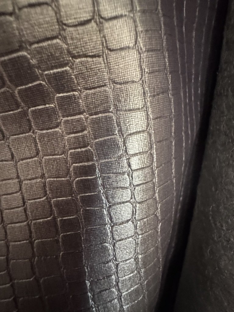Grey Croco Vinyl