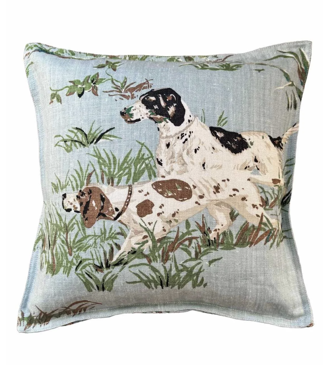 18 x 18 Scalamandre Pointers in Sky Blue Pillow