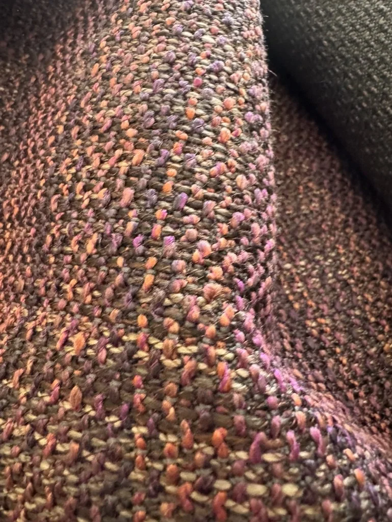 Brown Multi Tweedy Fabric