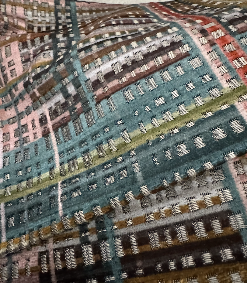 S. Harris Chroma Plaid XL 01 1 yard