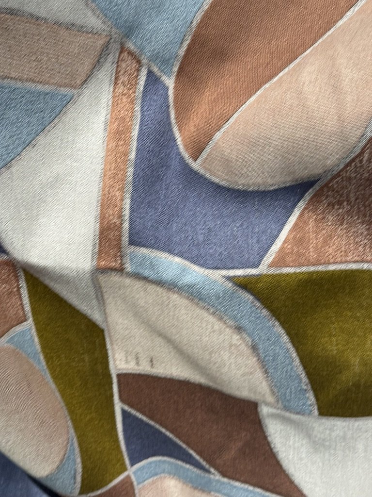 Woven Abstract Contemporary Fabric 1 yard