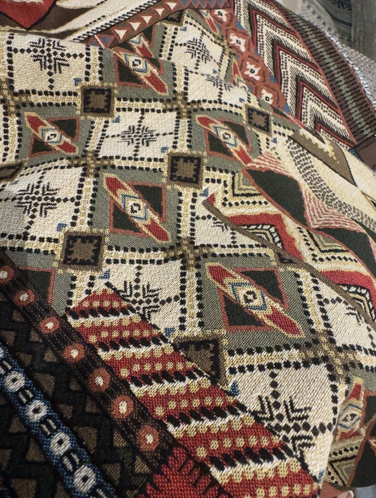 Really Cool Ethnic Fabric 1 yard