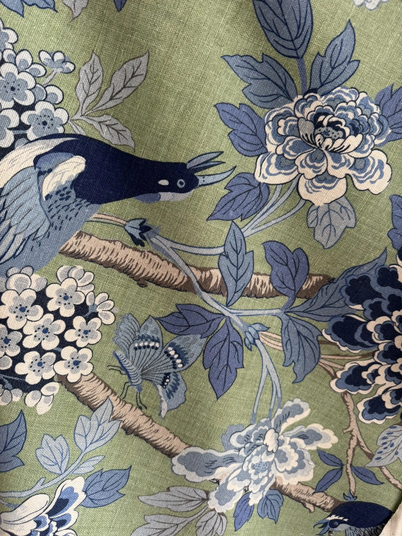 GP&J Baker Hydrangea Bird