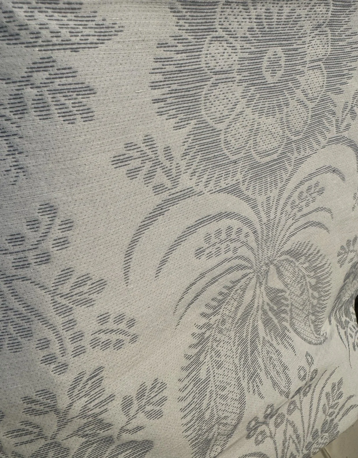 Pretty Neutral Floral Damask 2 yards