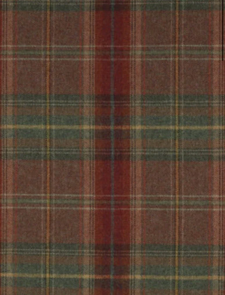 Colefax and Fowler Galloway Plaid 100% Wool Fabric