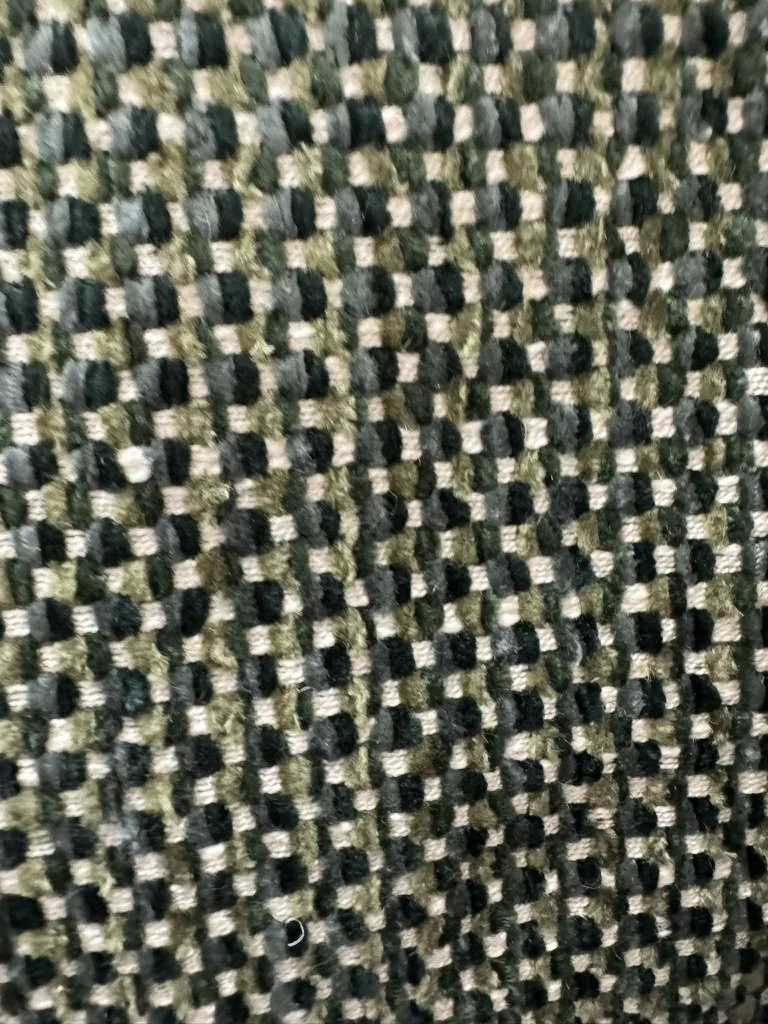 Scalamandre Langhorne Green Chenille Fabric
