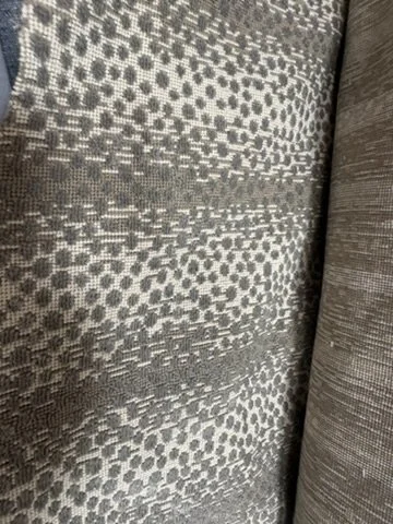 Taupe and Grey Animal Stripe