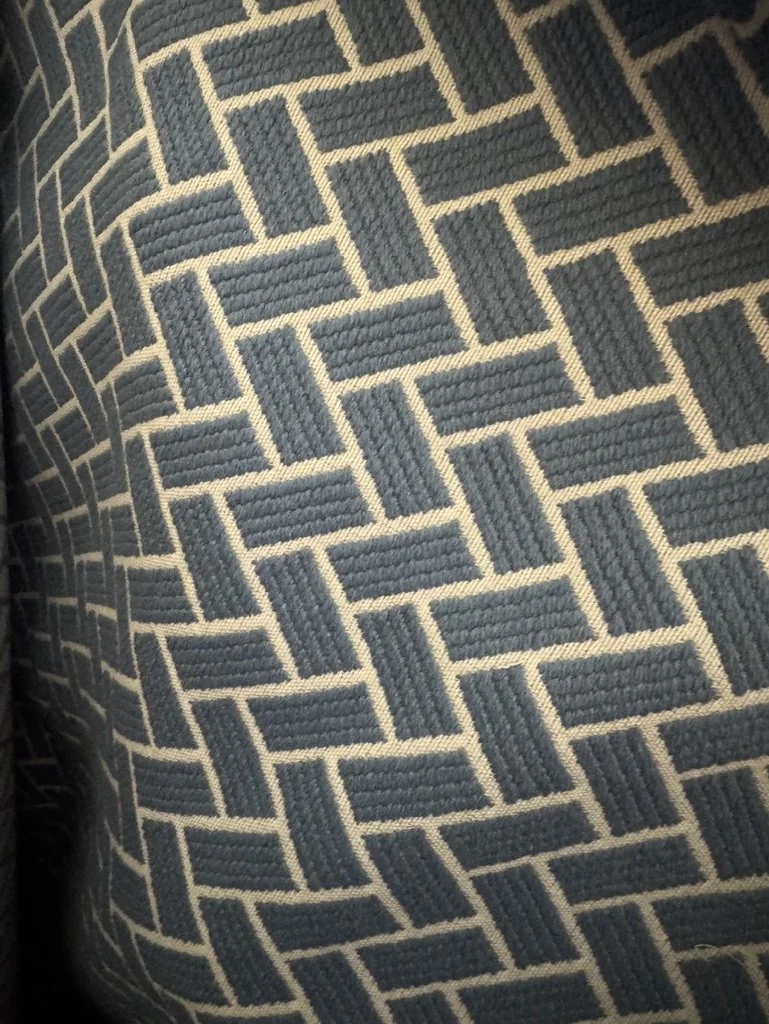 Thibaut Cobblestone Cornflower Blue Geometric