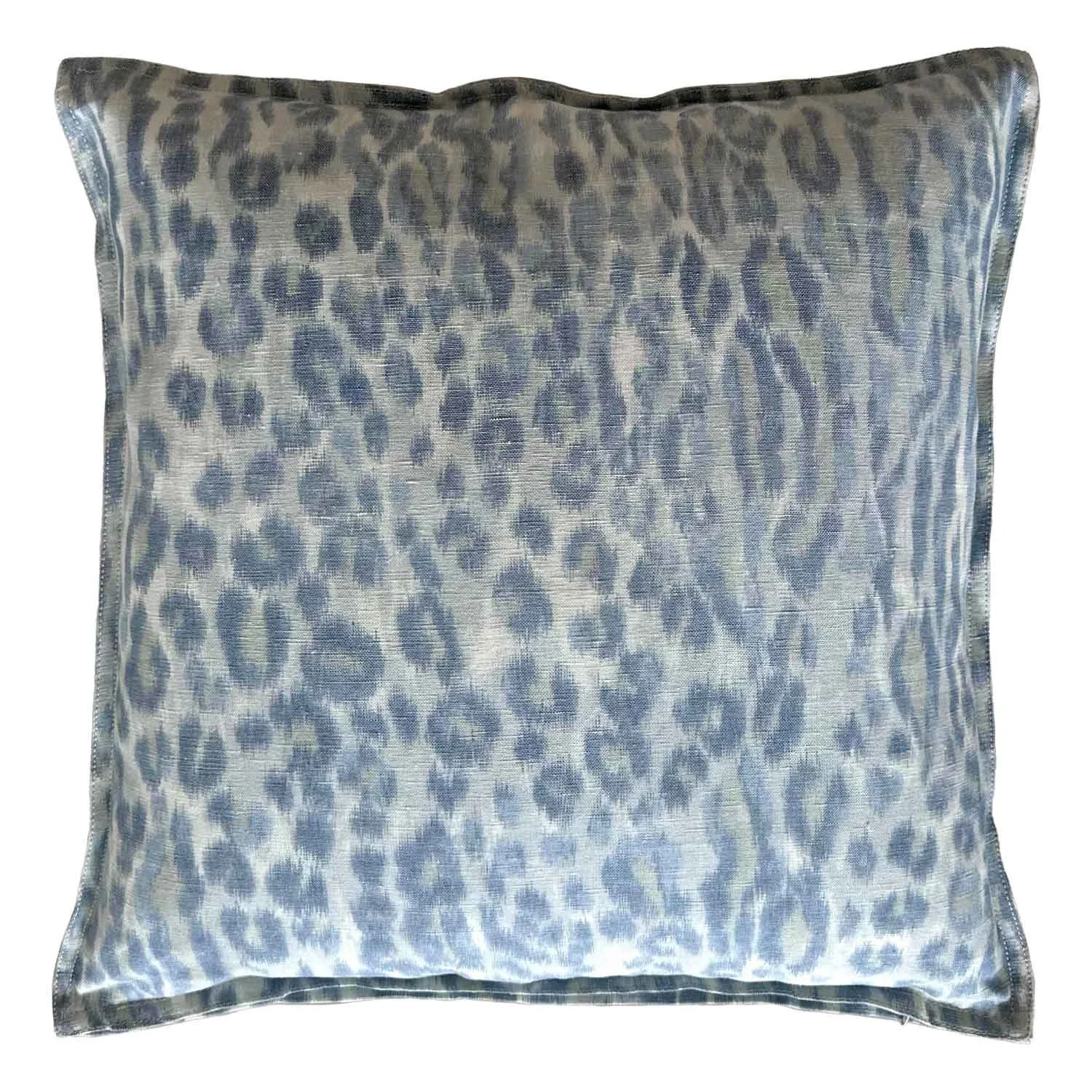 20 x 20 Leopardo Blue Outdoor Pillow
