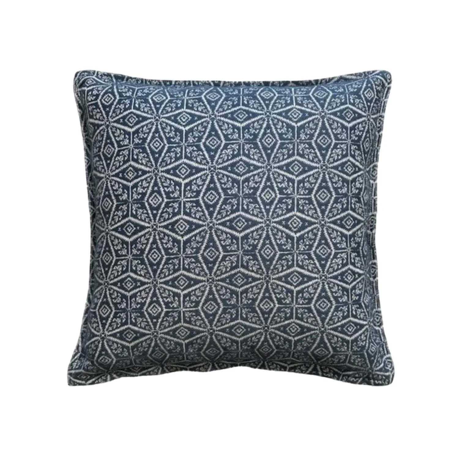20 x 20 Soane Kalidiscope Indigo Weave Pillow