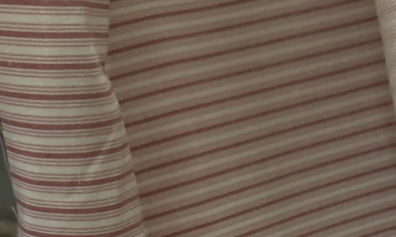 Multi Pink and Cream Stripe (Backed)