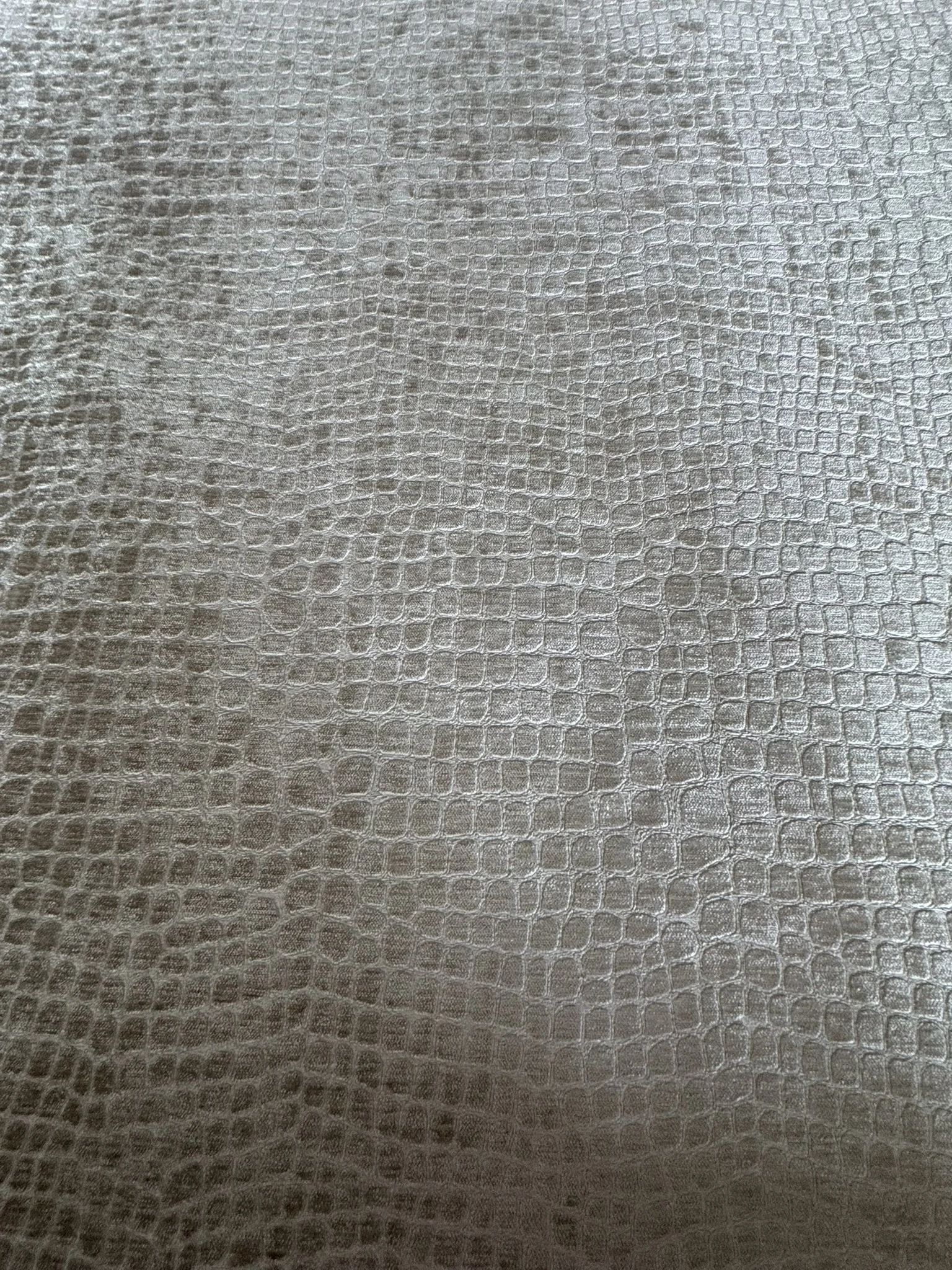 Light Pale Grey Reptile Textile