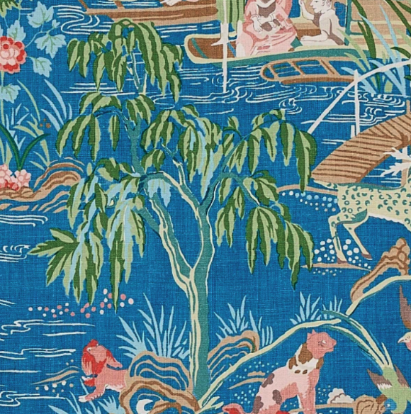 Schumacher Yangtze River Fabric