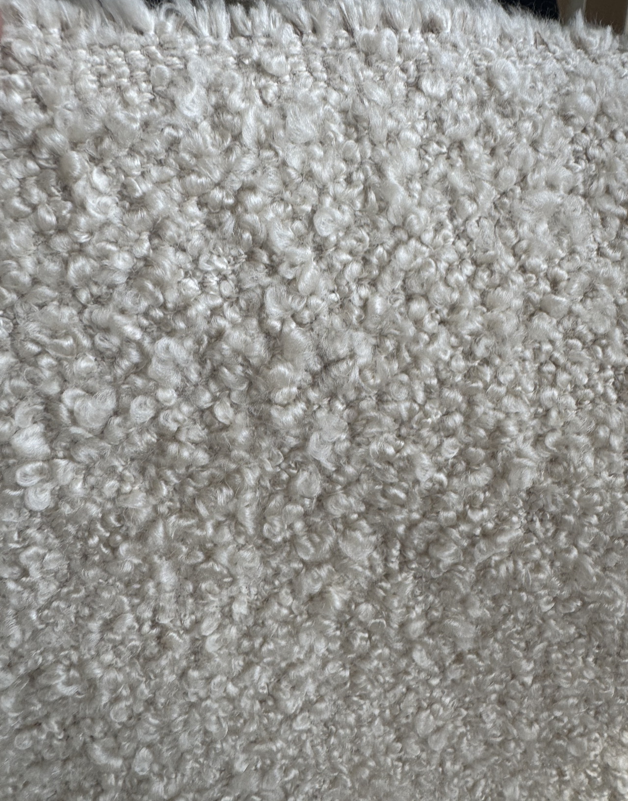 Creamy Plush Boucle