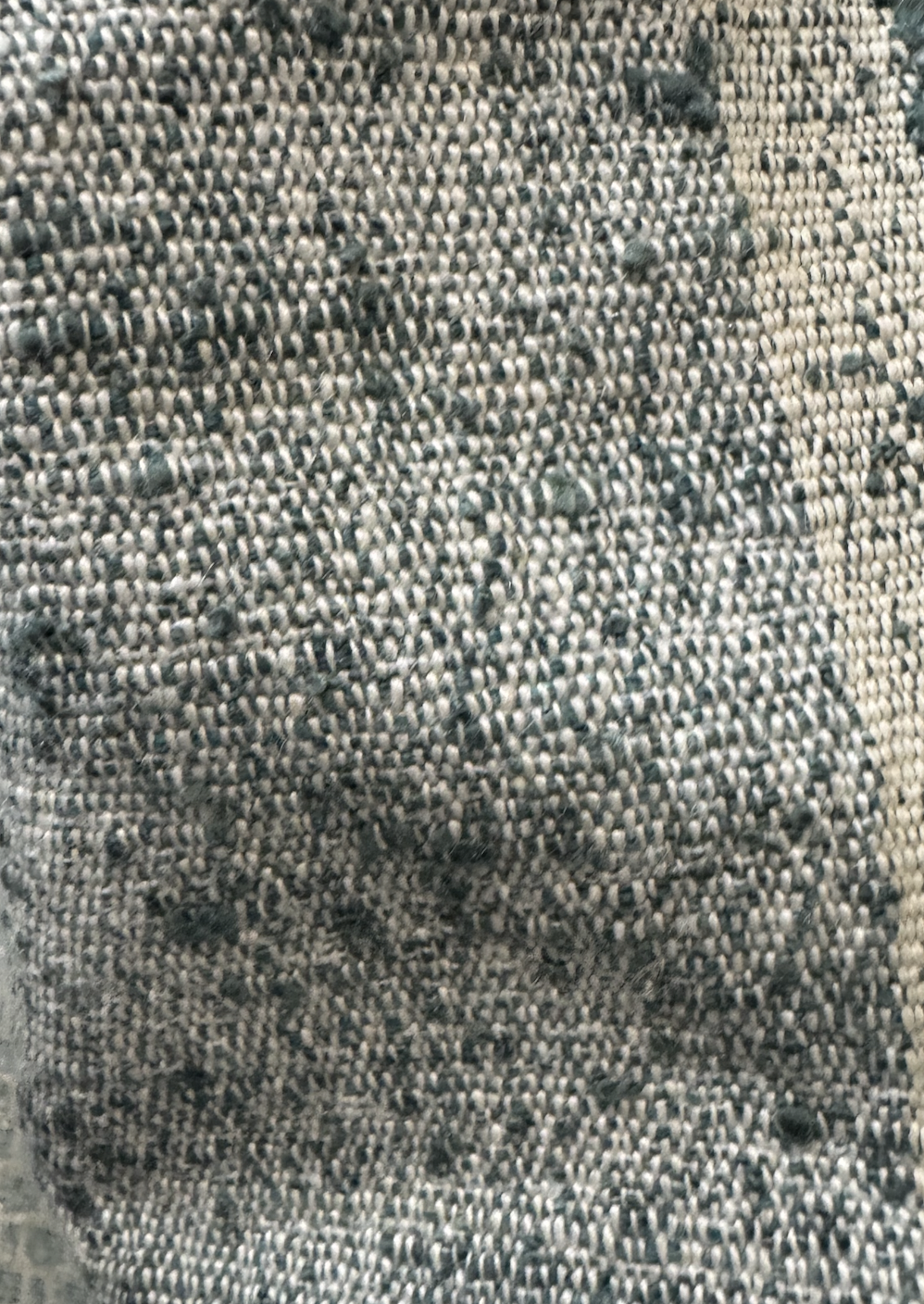Teal Low Pile Tweedy Boucle