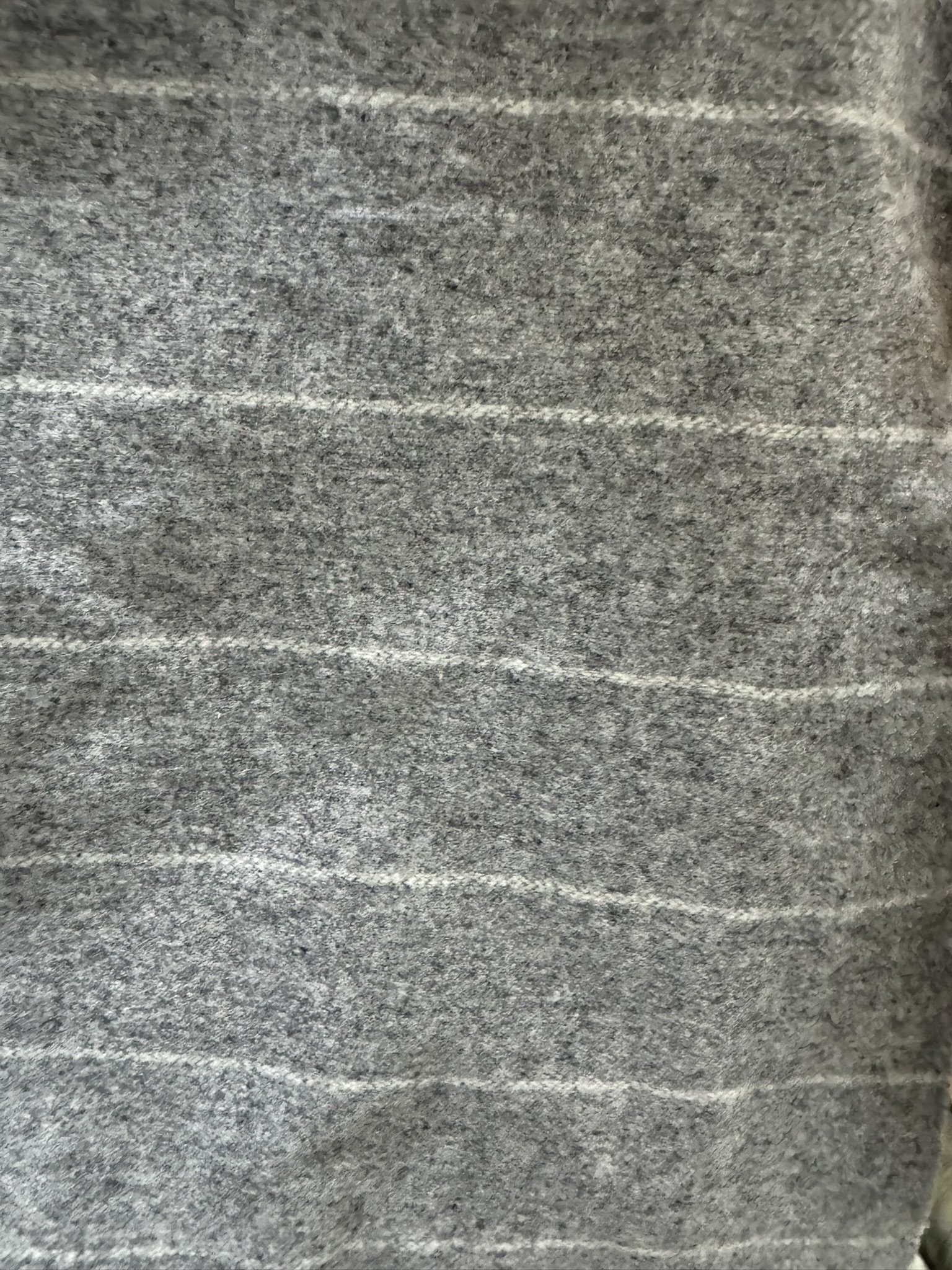 Grey and Cream Chalkstripe