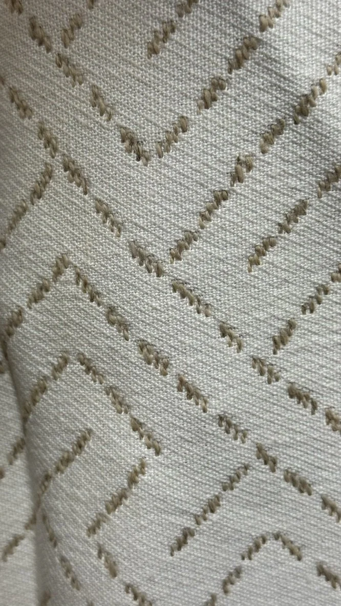 Cream and Tan Woven