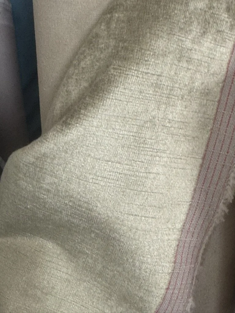 Pale Gold Metallic Velvet