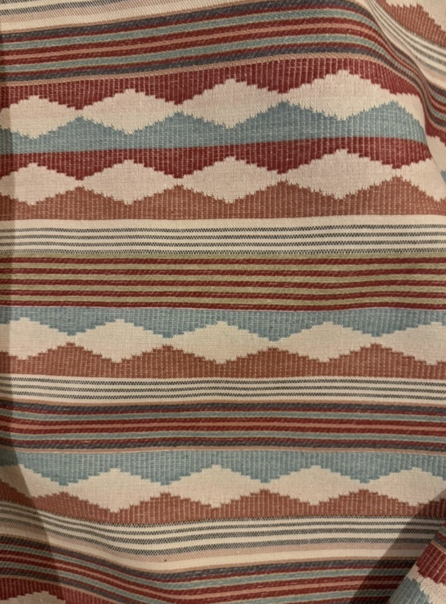 Jane Churchill Southwestern Stripe Jacquard 3 yards