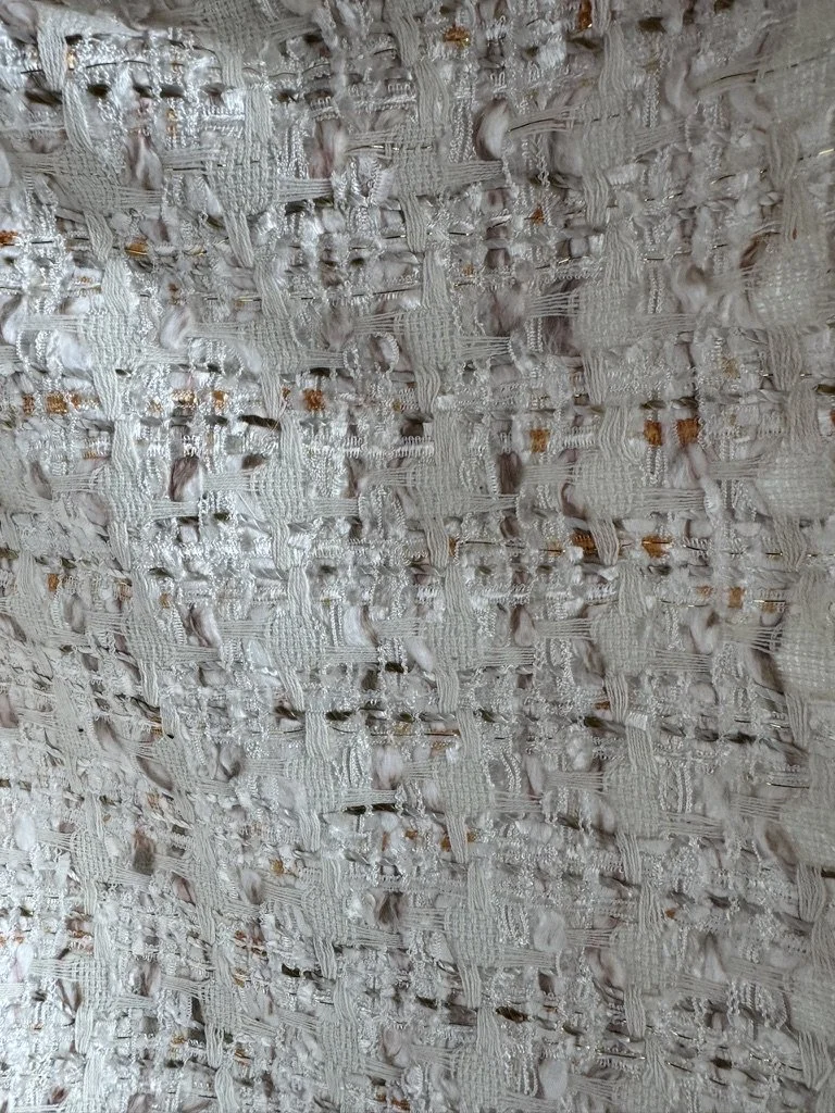 Beautiful Tweedy Multi Colored Fabric