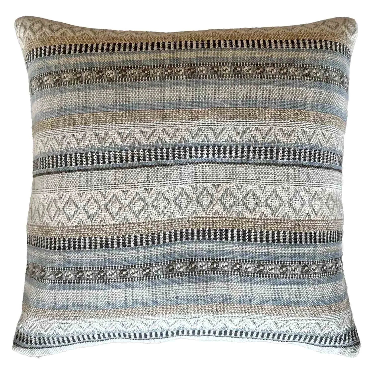 20 x 20 Chunky Woven Stripe Pillow