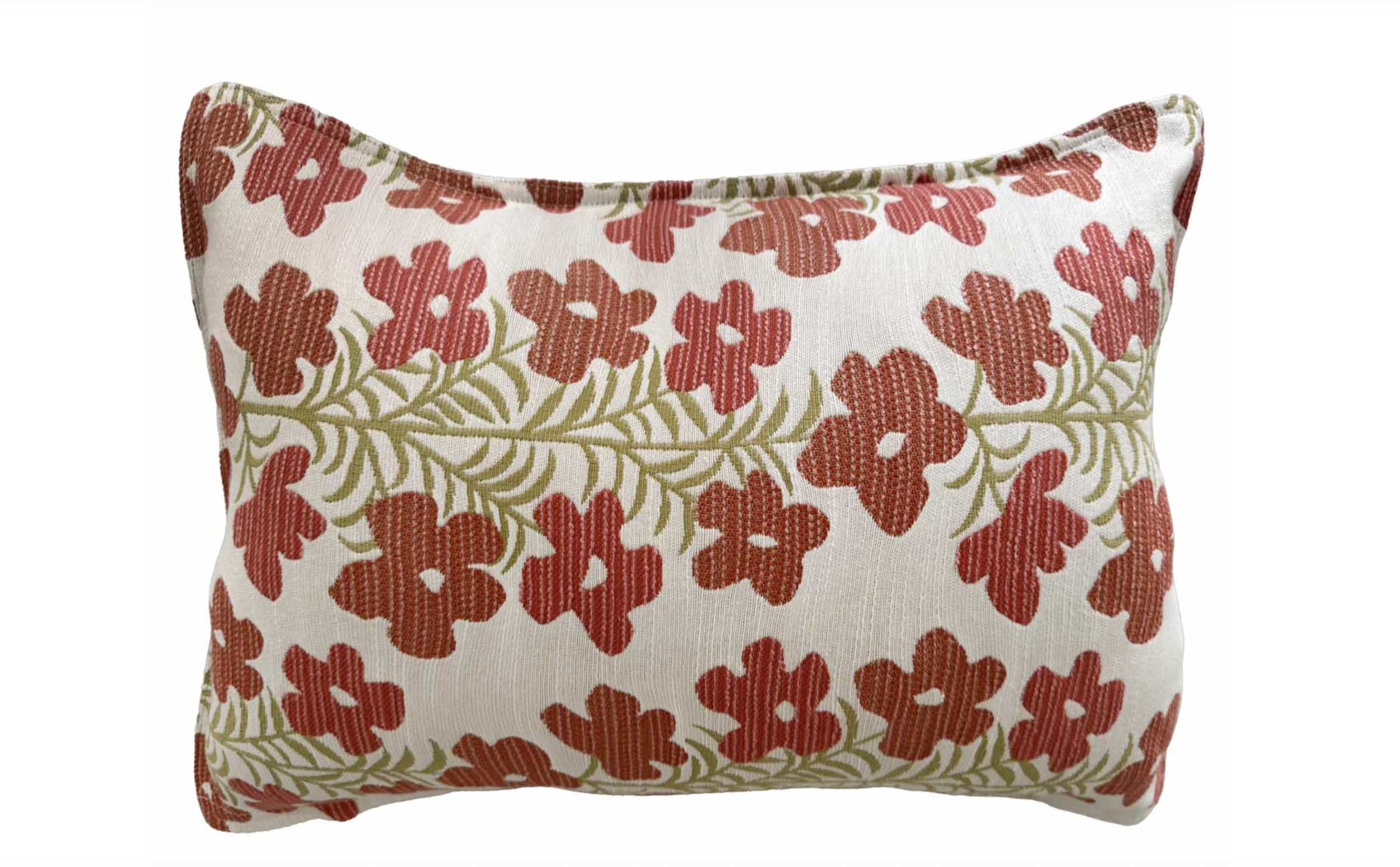 18 x 24 Hable Materialworks DayDreamer Coral with Cotton Linen Back