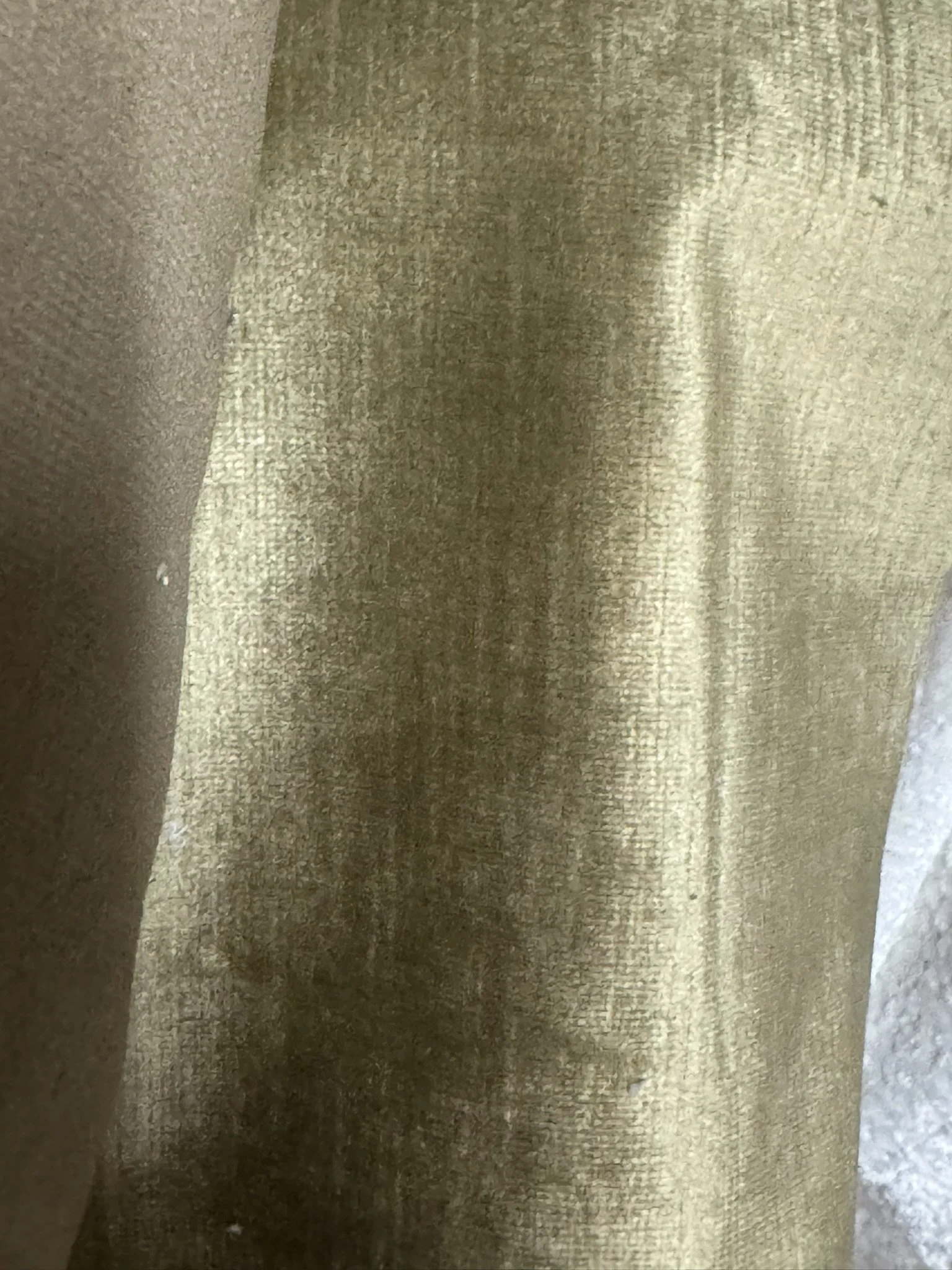 Gold Metallic Velvet 4 yards