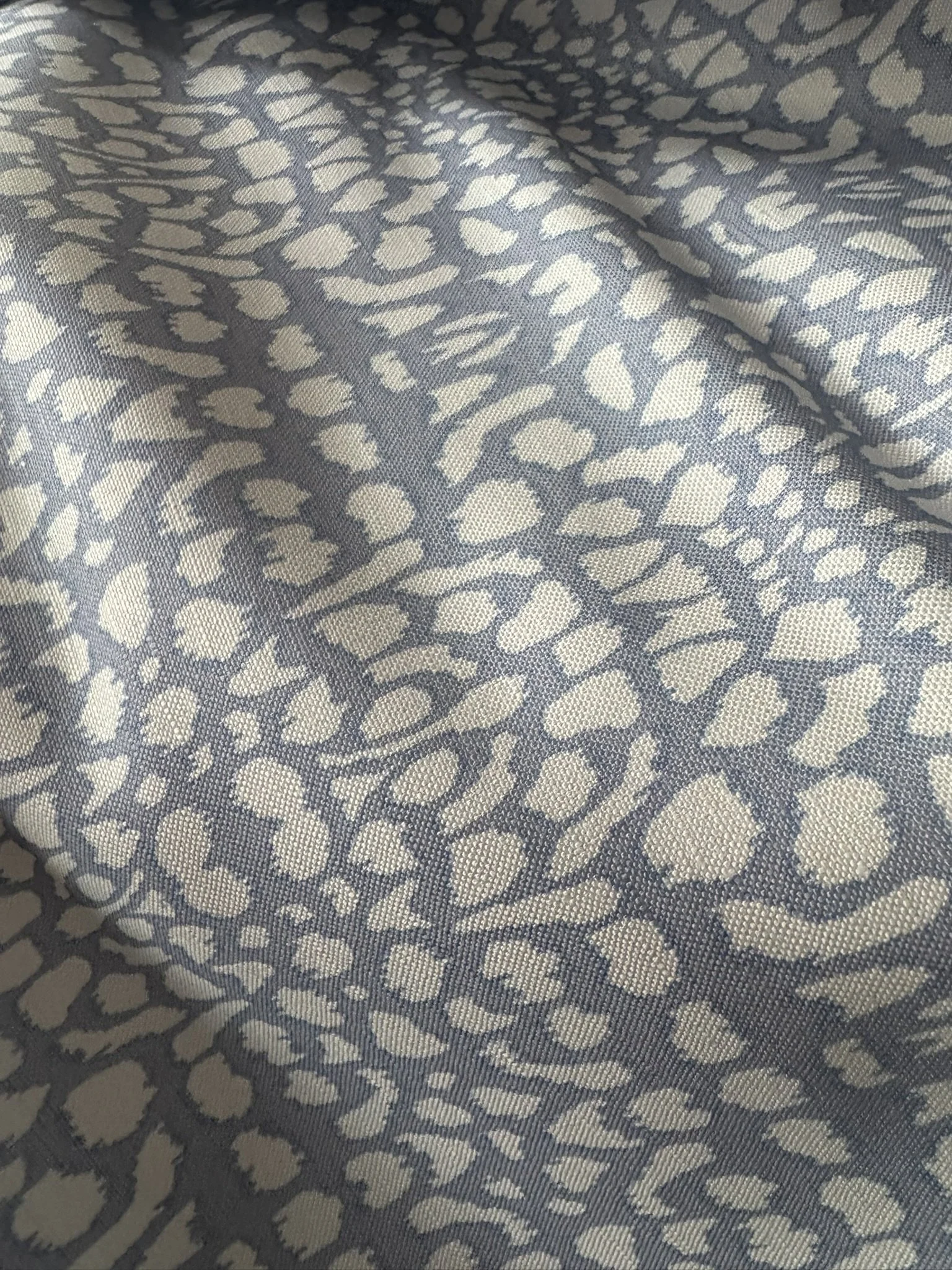 Pale Grey Sort of Animal Print