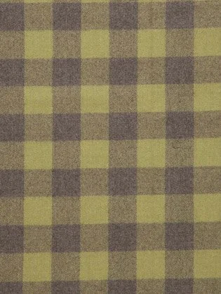 Holland and Sherry Beau Green and Charcoal Plaid