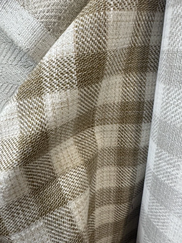 Schumacher Indoor or Outdoor Gingham Fabric- Martina Plaid