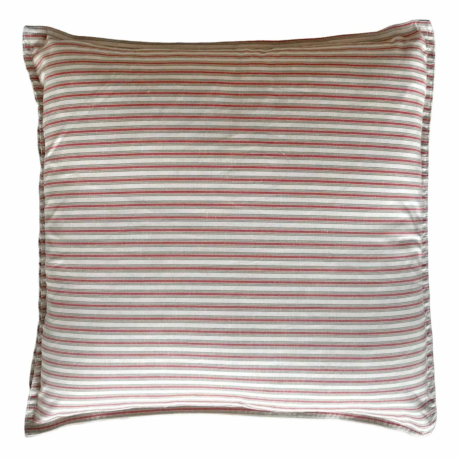 20 x 20 Pink and Green Stripe Pillow