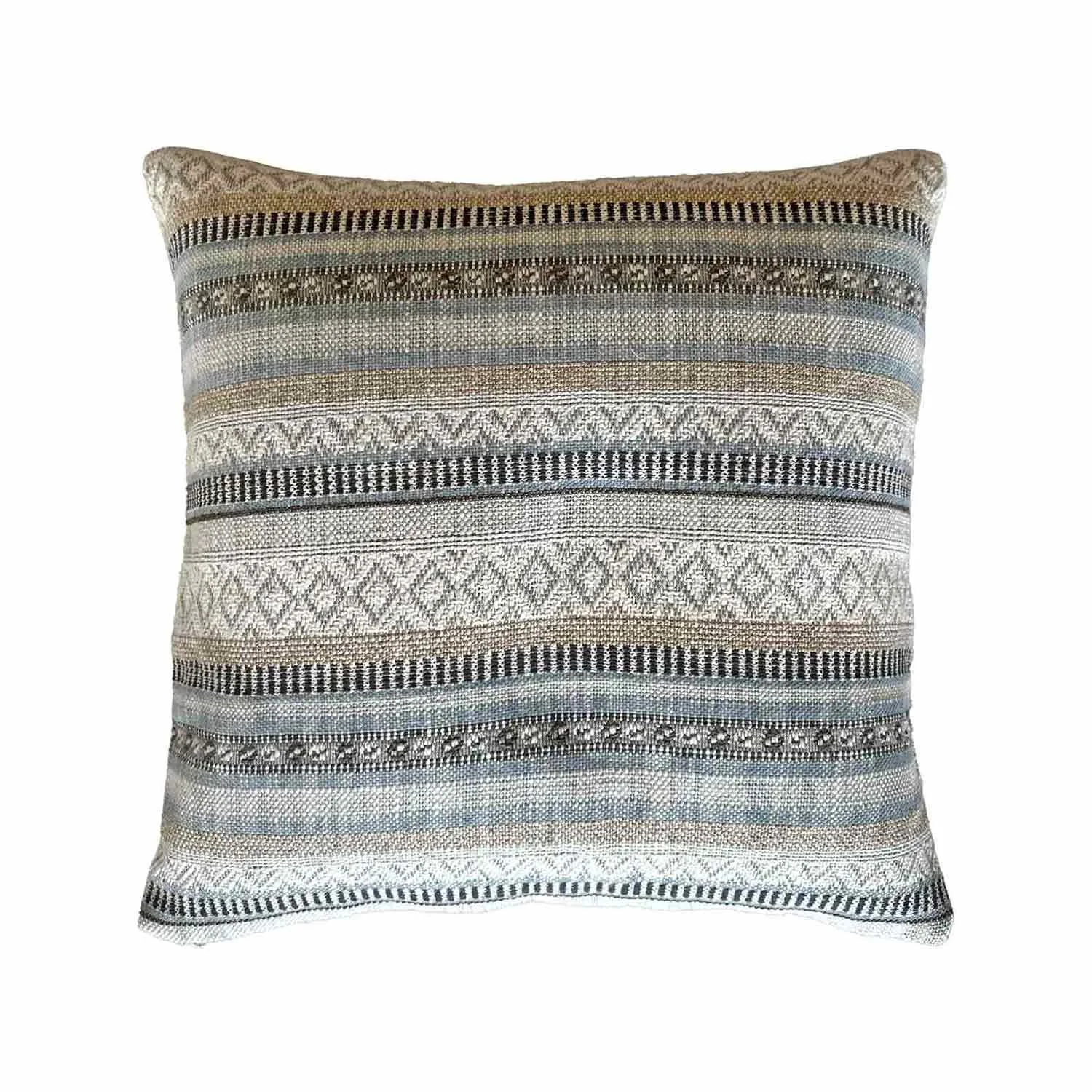 20 x 20 Chunky Woven Stripe Pillow