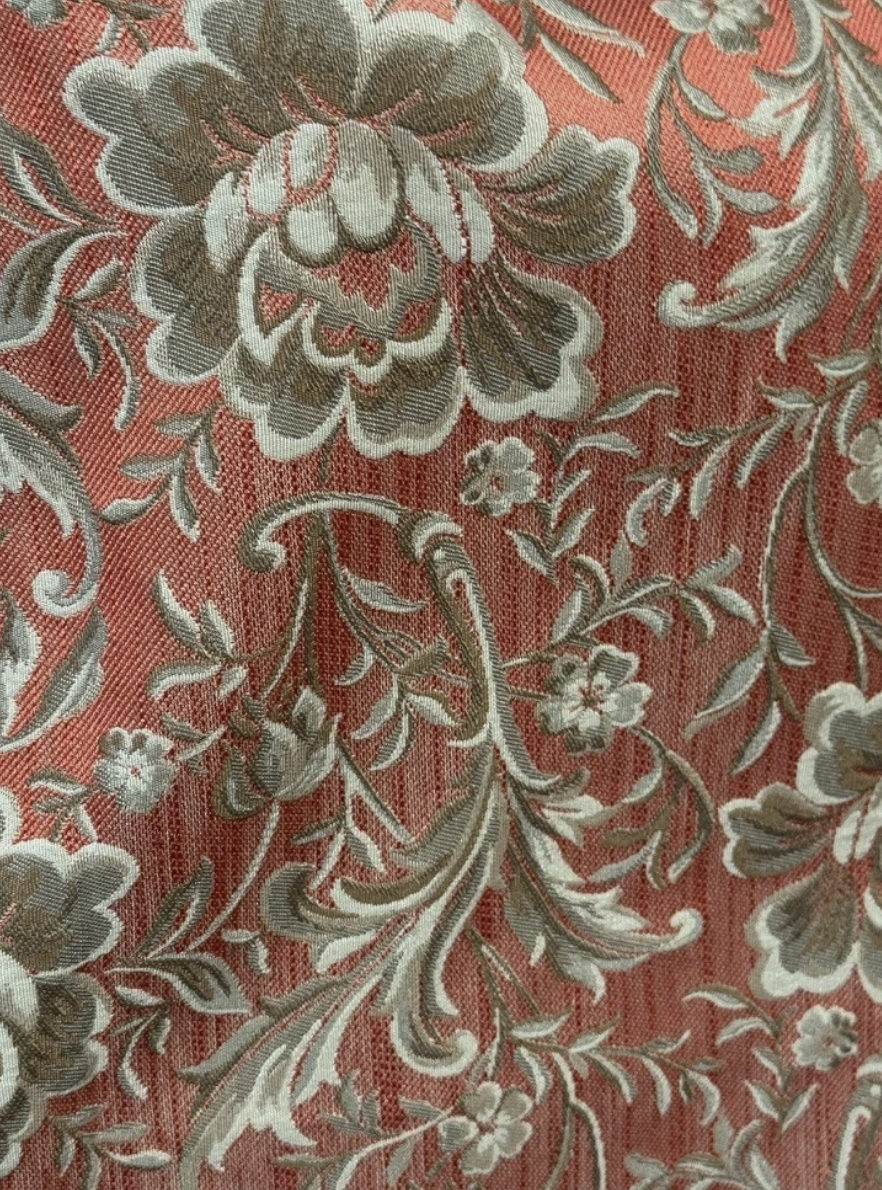 Dylan Coral Fabric 1 + yards