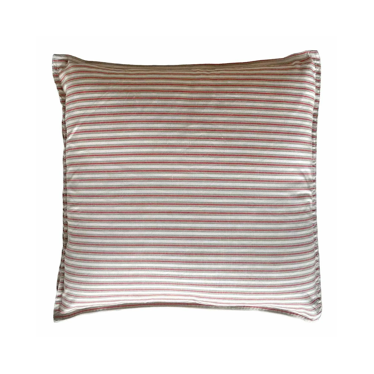 20 x 20 Pink and Green Stripe Pillow