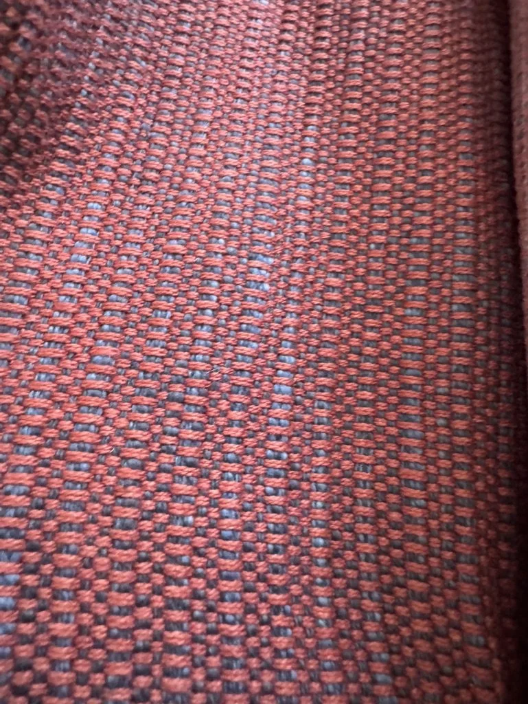 Burgundy and Navy Beautiful Woven