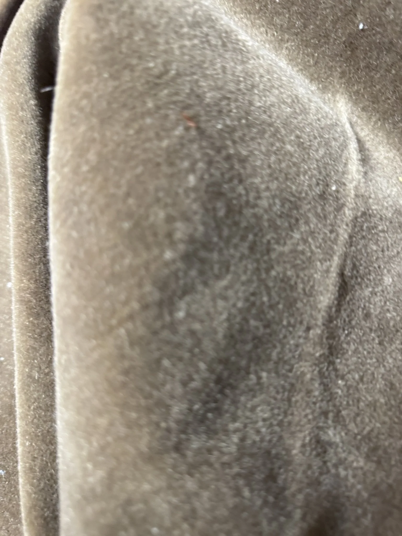 Taupe Mohair